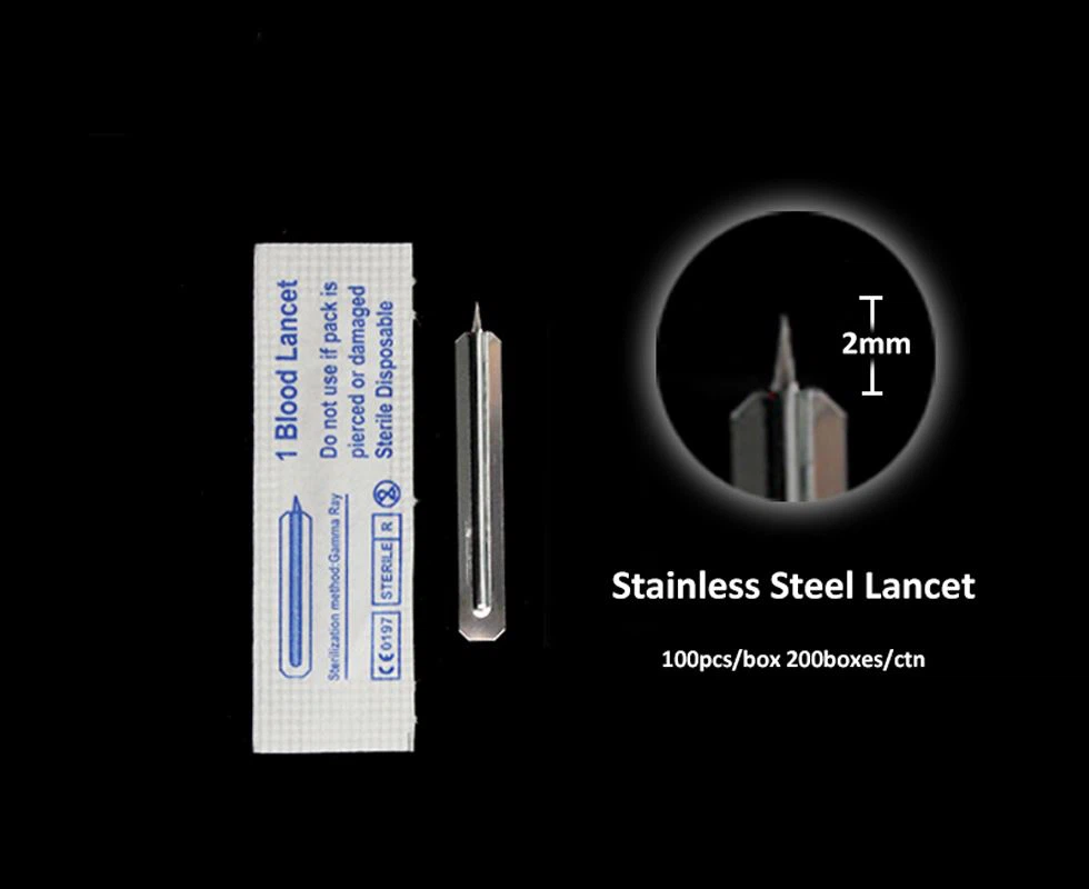 Stainless Steel Blood Lancet