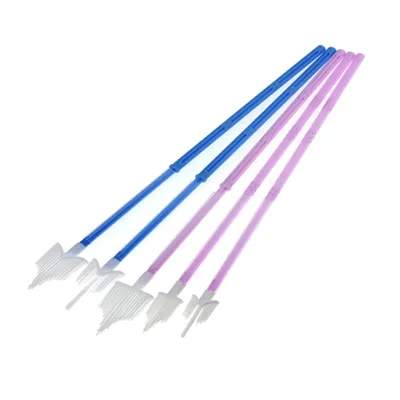 Горячая распродажа одноразовая стерильная медицинская цервикальная щетка для отбора проб для одноразового использования